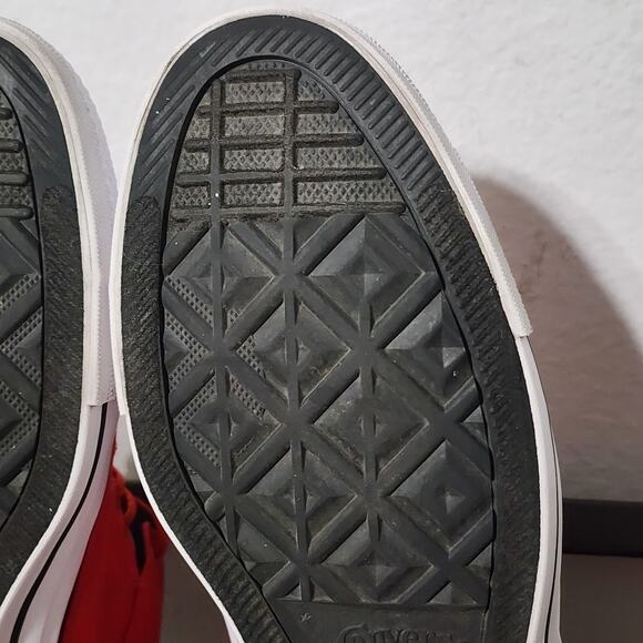 Converse Chuck Taylor All-Star High Street Men's Athletic Shoes Size 11 Red - Picture 7 of 9